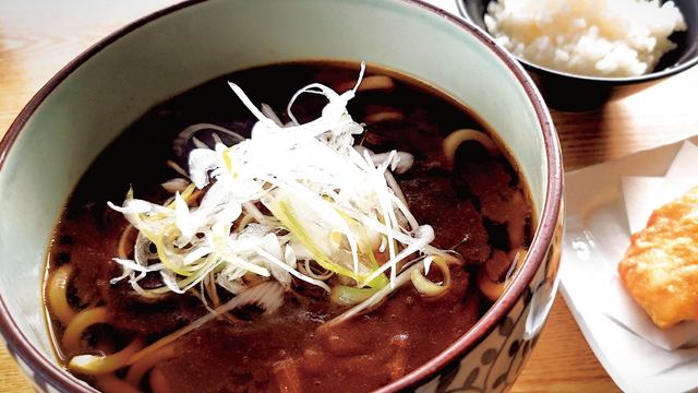 カレー南蛮と鶏天